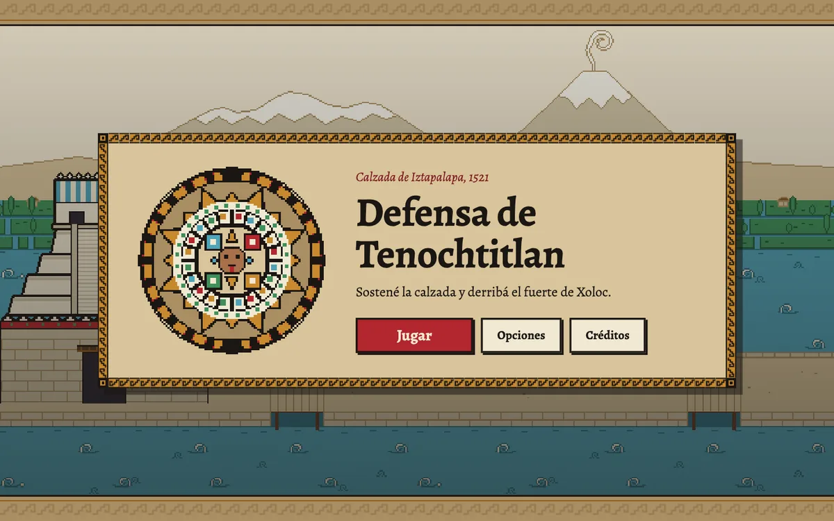 Defensa de Tenochtitlan game